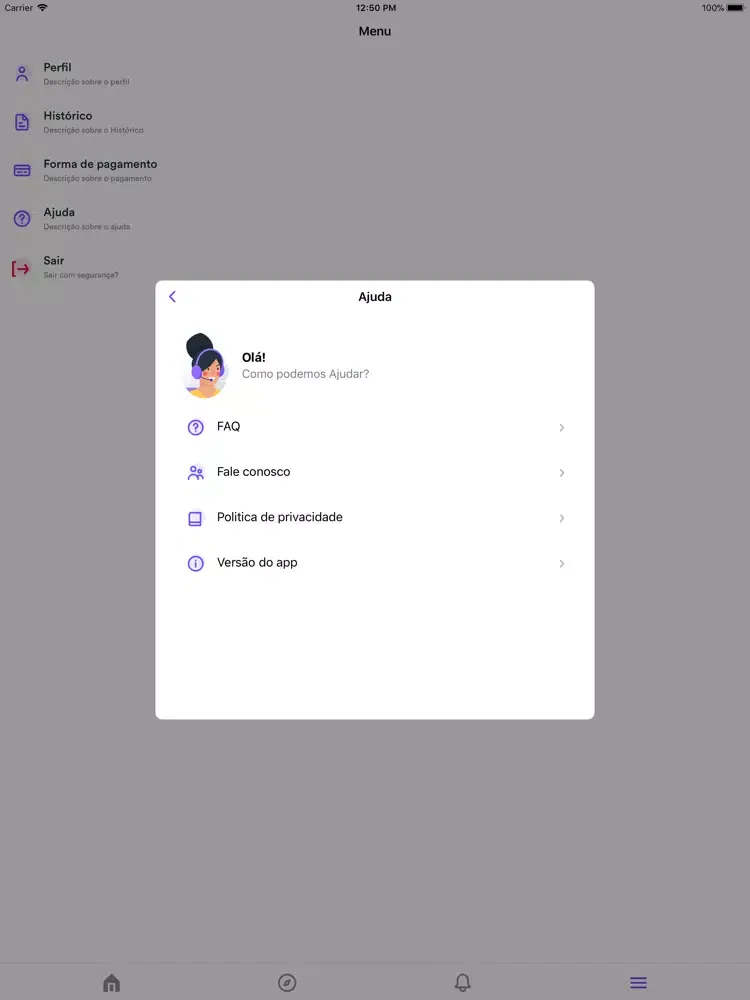 Vago App iPad  スクリーンショット