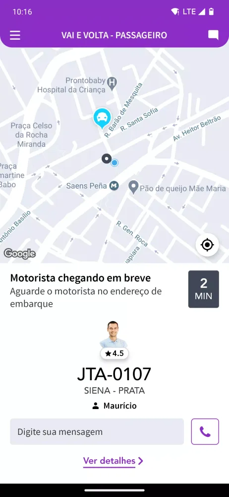 Vai e Volta - Passageiro應用截圖
