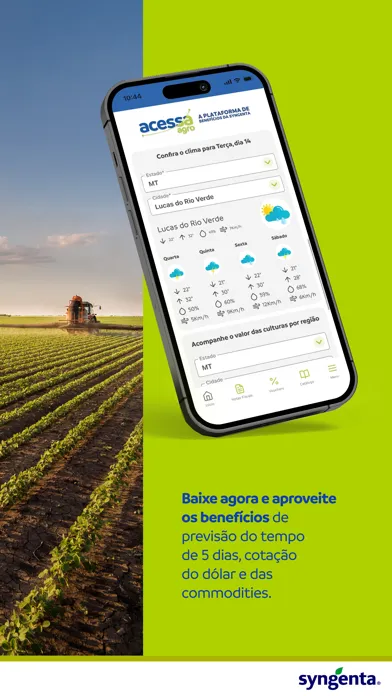 Ảnh chụp màn hình của Acessa Agro