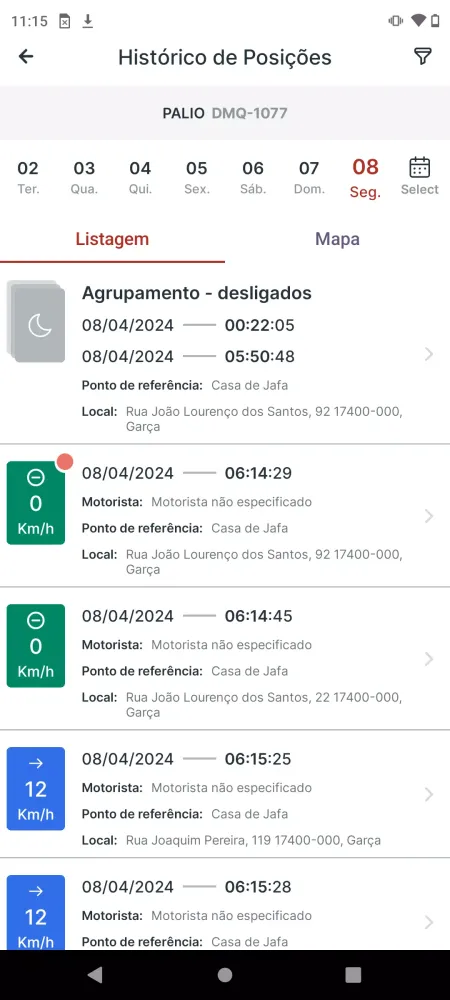 Blocx Monitoramento Screenshots