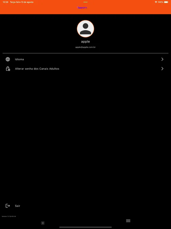 Vem HDTV iPad  Screenshots