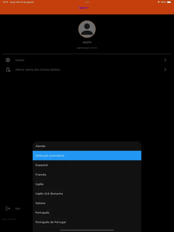 Vem HDTV iPad  Screenshots