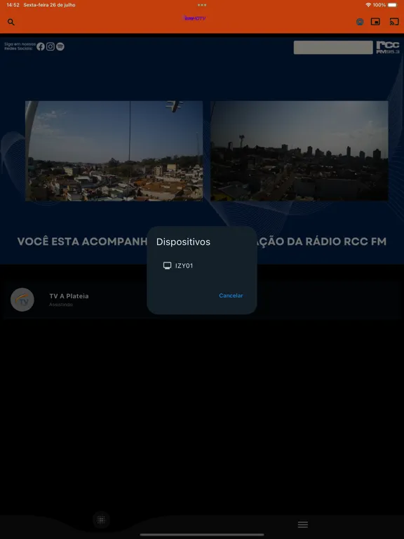 Vem HDTV iPad  Screenshots