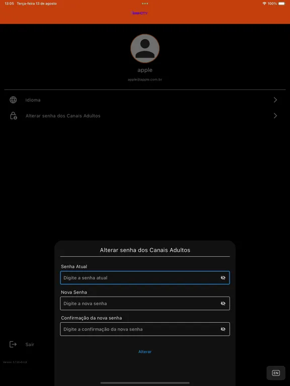 Vem HDTV iPad  Screenshots