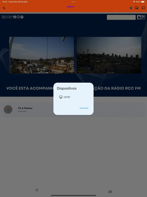 Vem HDTV iPad  Screenshots