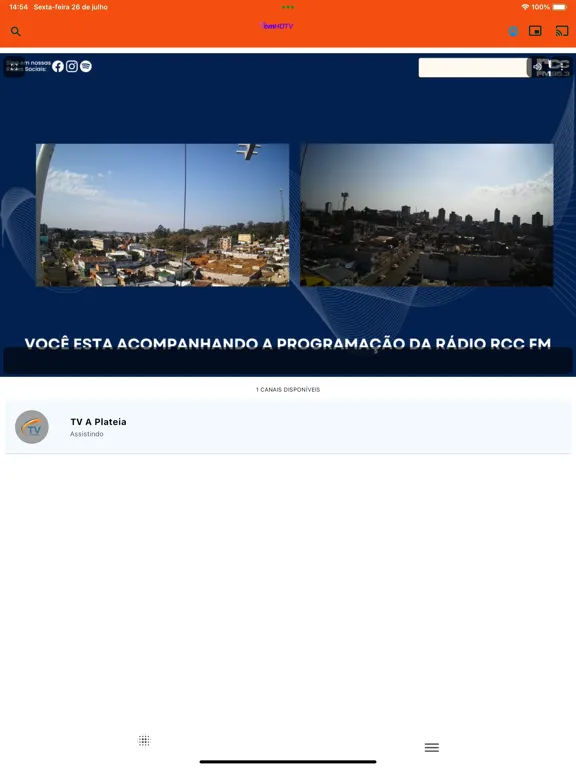 Vem HDTV iPad  Screenshots