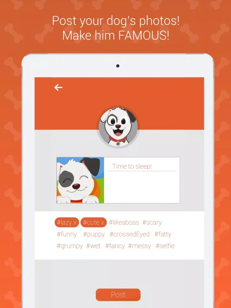 Hashdog - Dog's Social Network iPad 應用截圖