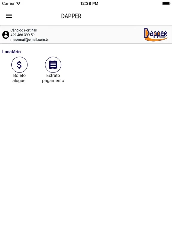 Скриншоты Dapper iPad 