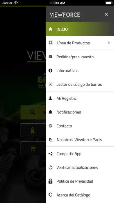 Viewforce Parts Screenshots