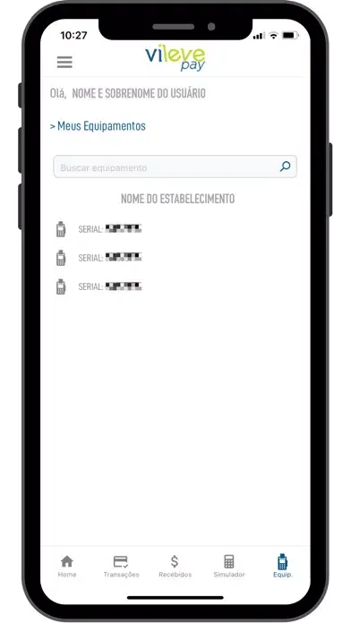 ภาพหน้าจอของ Vileve Pay App