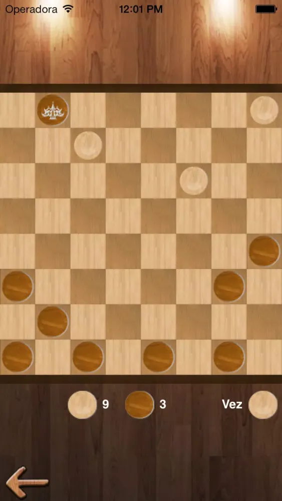 Screenshot di Wooden Checkers™