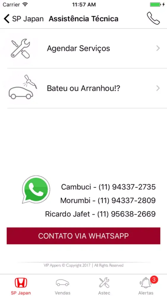 Screenshot di SP Japan