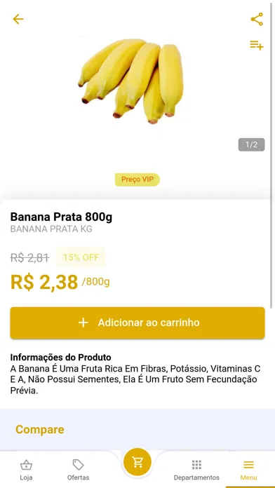 Capturas de pantalla de VipFácil - Supermercado