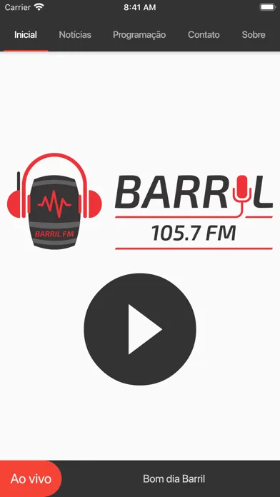 Capturas de pantalla de Rádio Barril FM 105.7