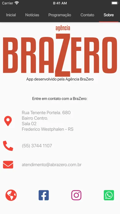 Capturas de pantalla de Rádio Barril FM 105.7