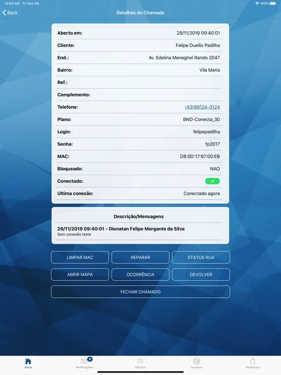 MKA Técnico iPad 应用截图