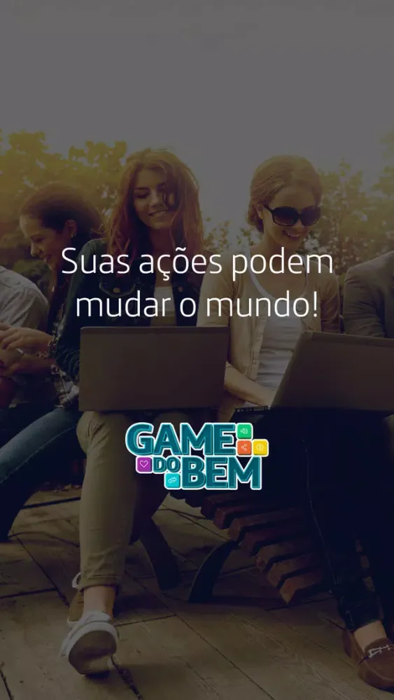 Capturas de tela do Game do Bem