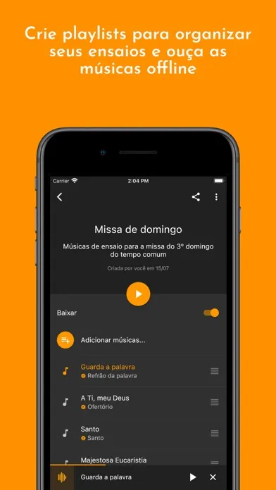Capturas de tela do Vocals