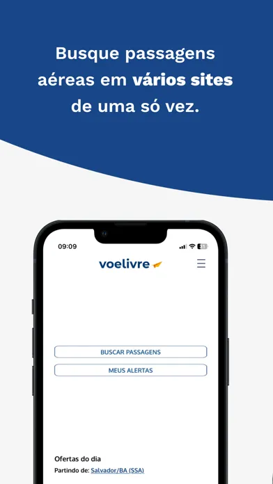 Capturas de pantalla de Voelivre - Passagens Aéreas