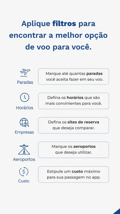 Capturas de pantalla de Voelivre - Passagens Aéreas