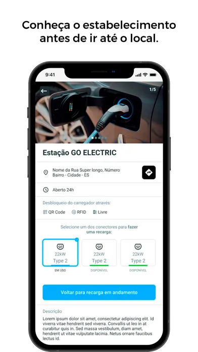 GO ELECTRIC e-mobility Screenshots