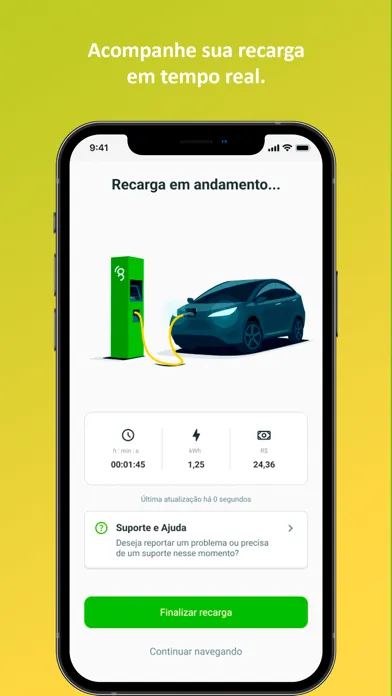 Capturas de tela do GreenYellow Mobilidade