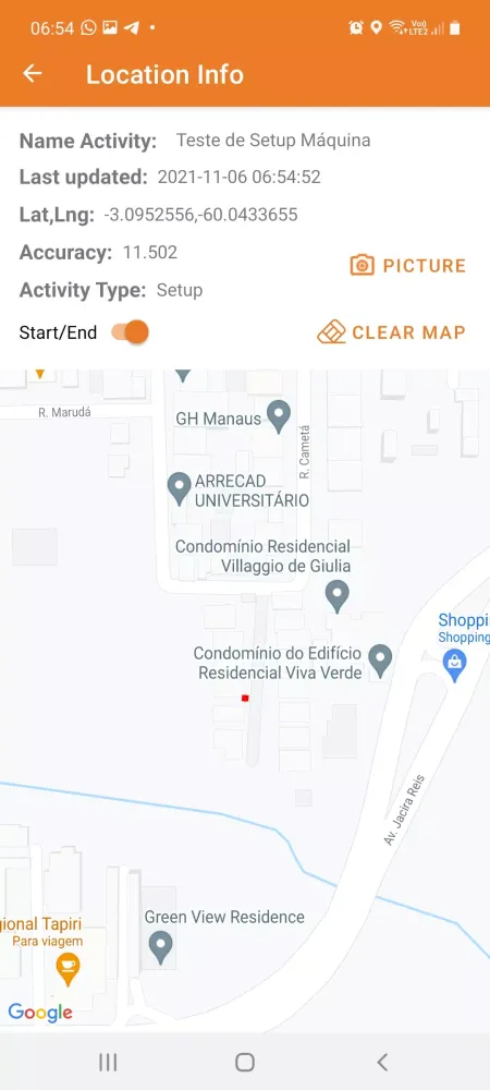 Spaghetti Diagram Screenshots