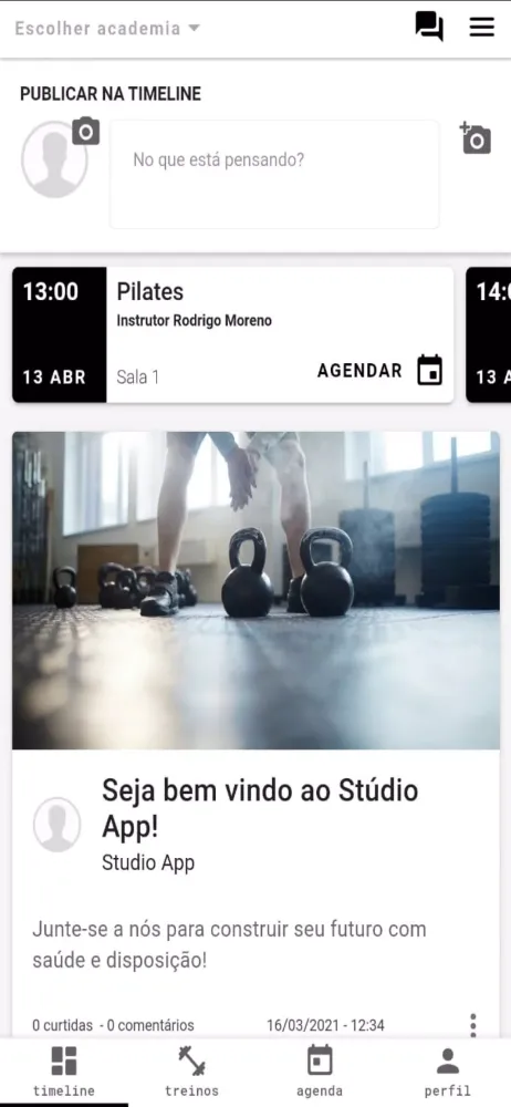 Capturas de pantalla de Galaxy Fitness