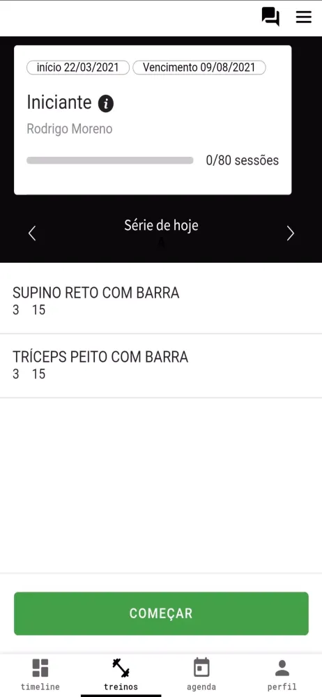 Capturas de pantalla de Galaxy Fitness