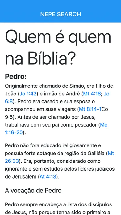 Nepe Search Screenshots