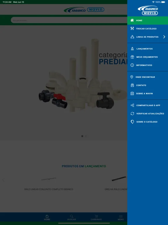 Catálogo Amanco Wavin iPad  스크린샷