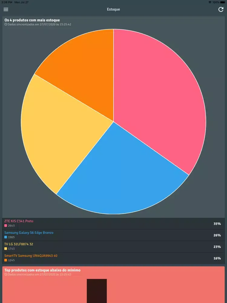 WebApp iPad  Ekran Görüntüleri