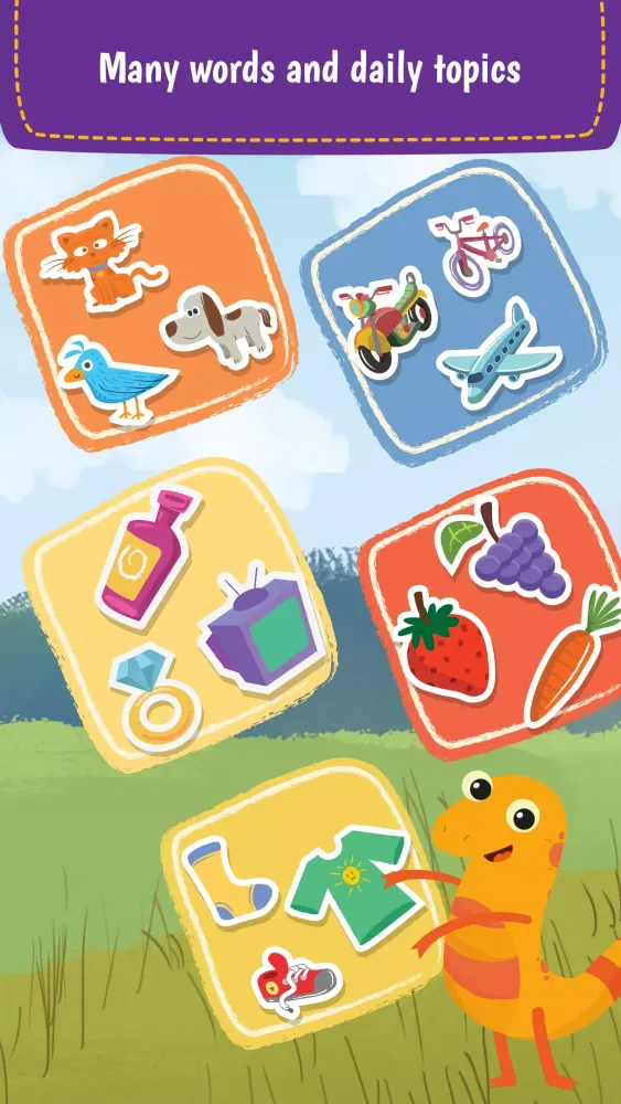 ABC Bia&Nino: Kids First words应用截图