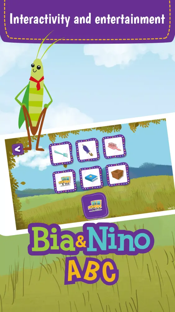 ABC Bia&Nino: Kids First words应用截图