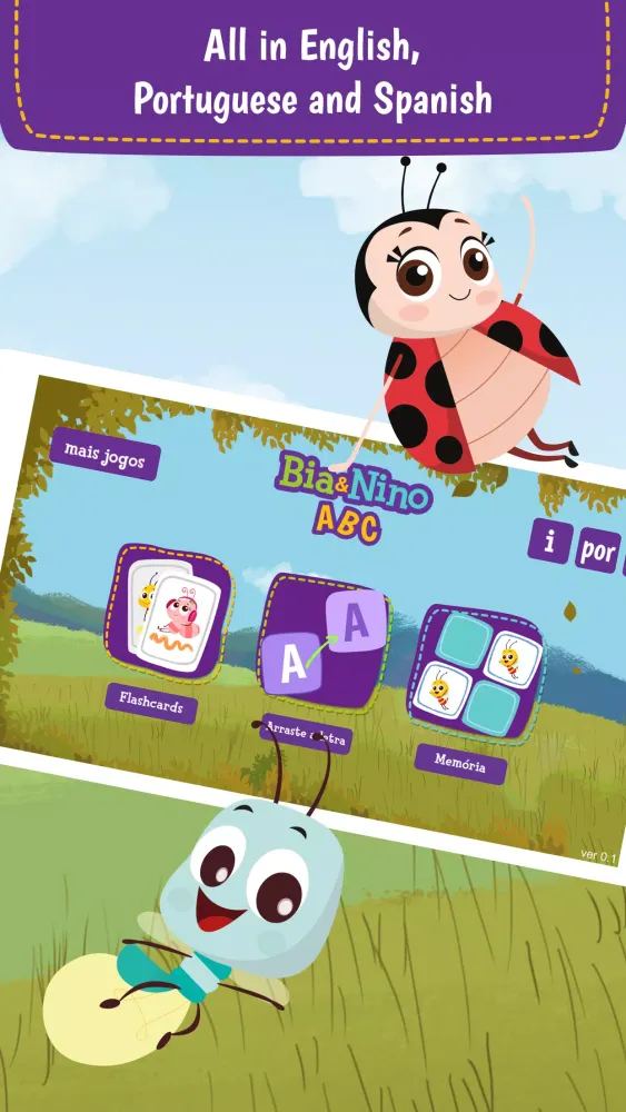 ABC Bia&Nino: Kids First words应用截图