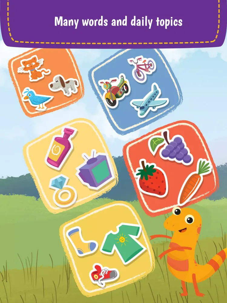 ABC Bia&Nino: Kids First words应用截图