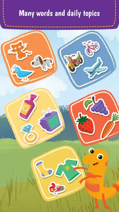 ABC Bia&Nino  - First words for kids Screenshots