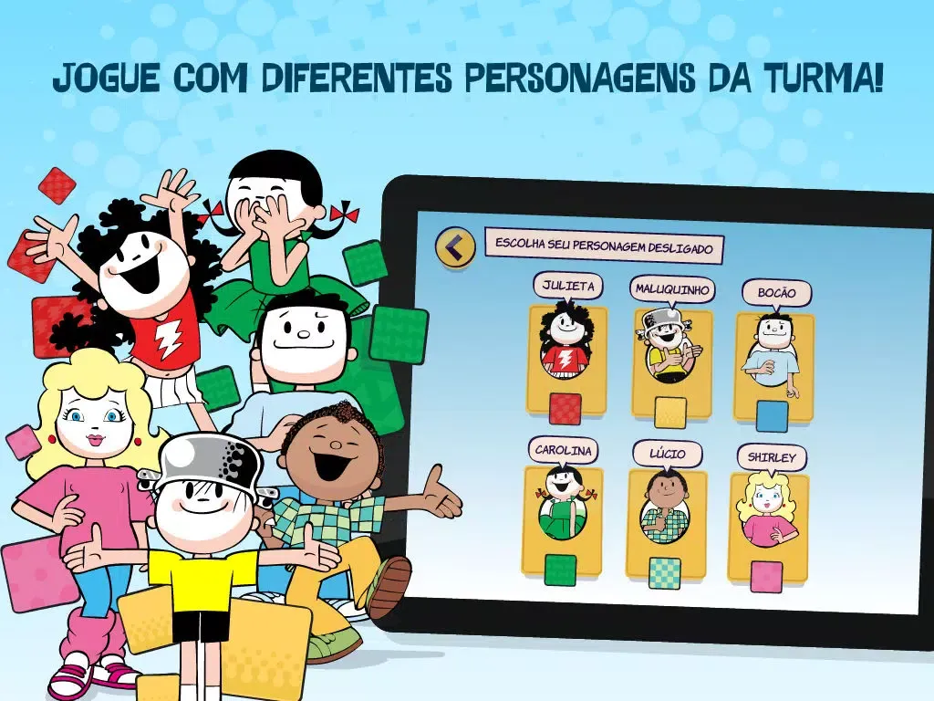 Capturas de tela do O Menino Maluquinho Sem Memória iPad 