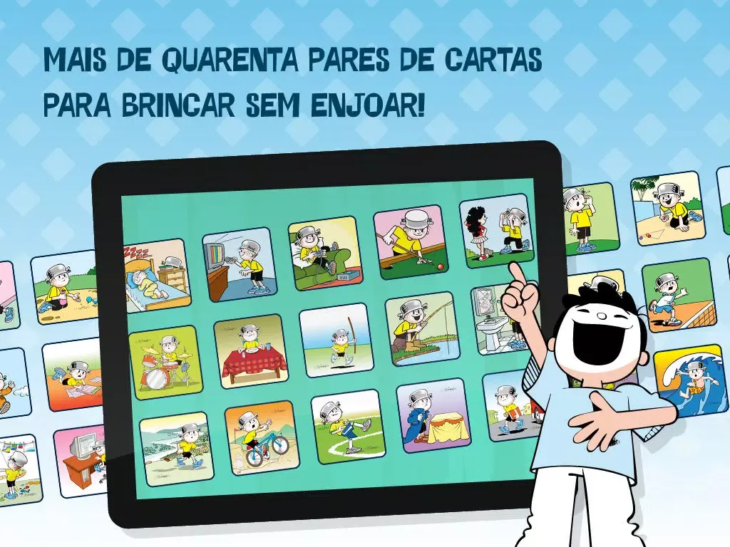 Capturas de tela do O Menino Maluquinho Sem Memória iPad 