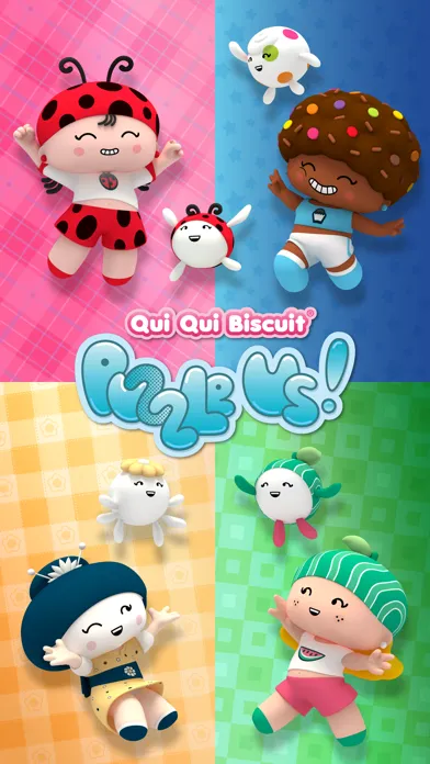 Capturas de pantalla de Qui Qui Biscuit® Puzzle Us!