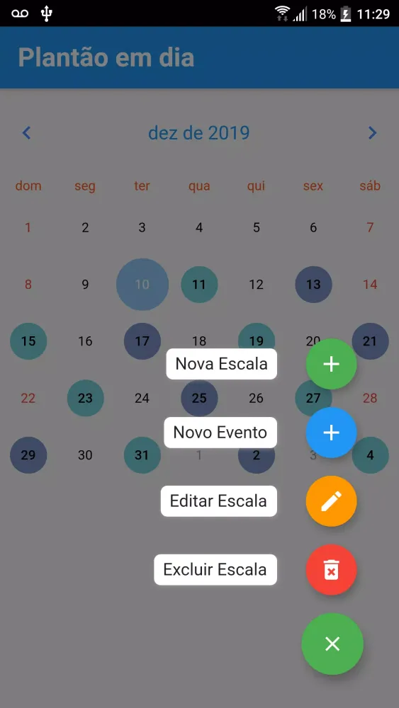 Plantão em dia应用截图