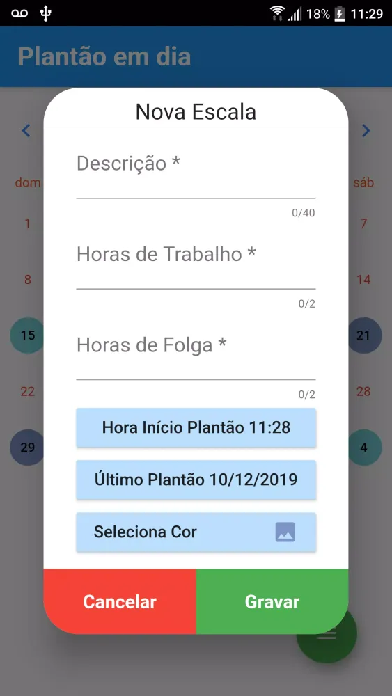 Plantão em dia应用截图