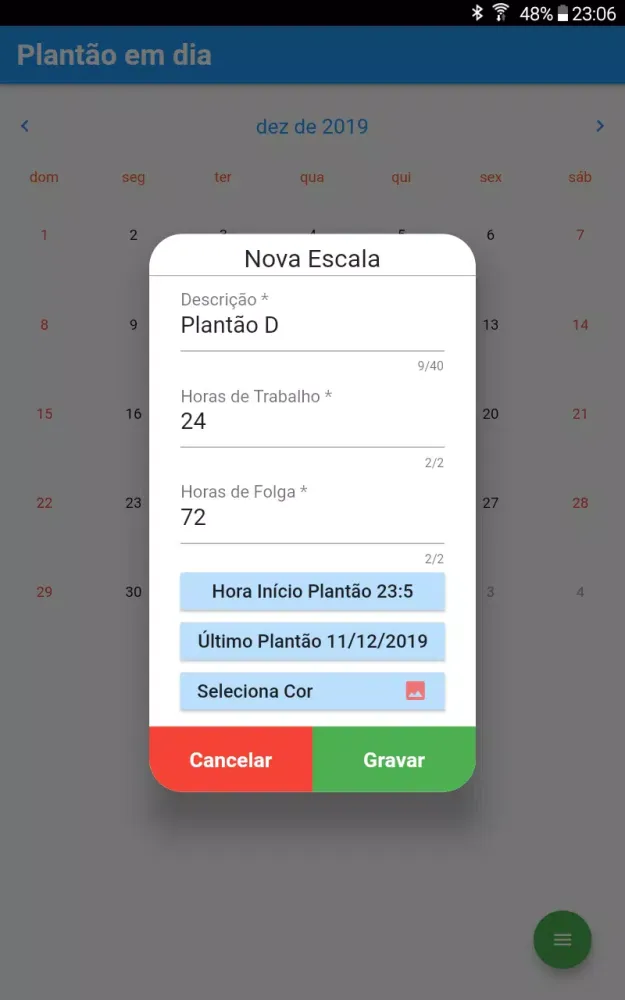 Plantão em dia应用截图