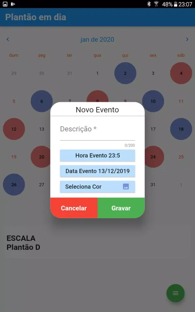 Plantão em dia应用截图