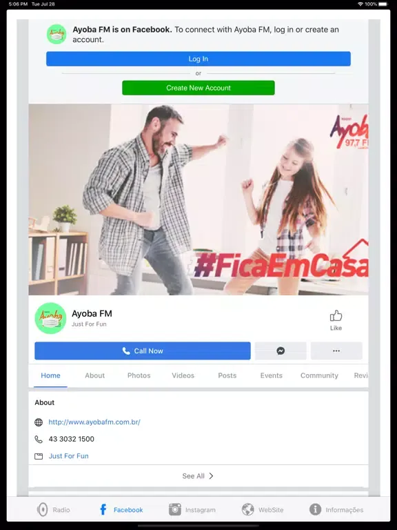 تصاویر Ayoba FM iPad 