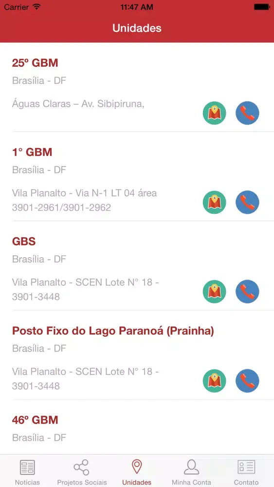 Sempre Alerta para o CBMDF スクリーンショット