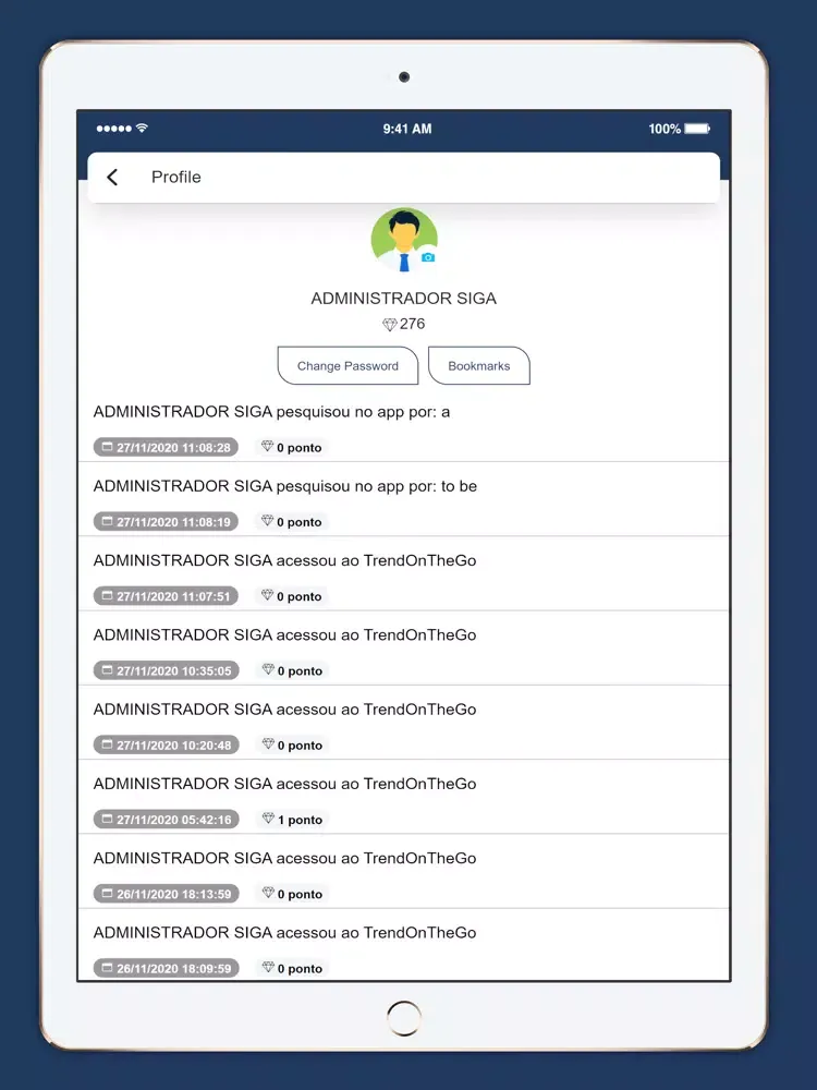 Trend On The Go iPad  Screenshots