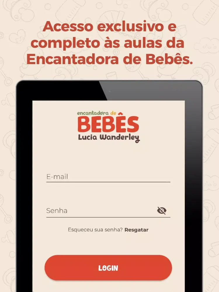 Encantadora de Bebês iPad  스크린샷