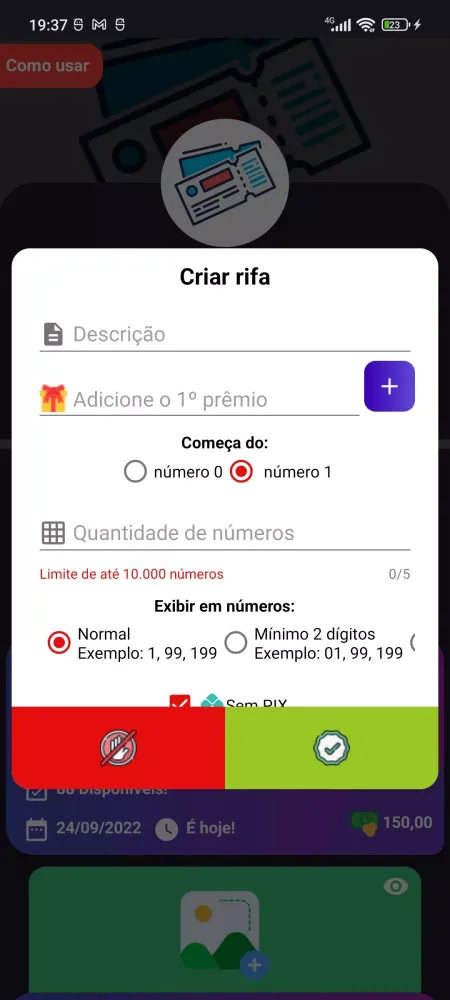 Sorteador应用截图