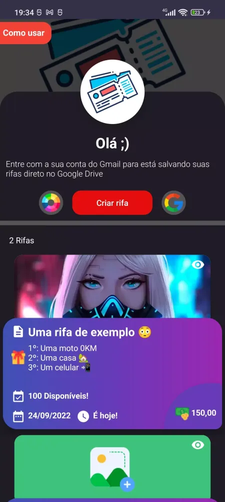 Sorteador应用截图